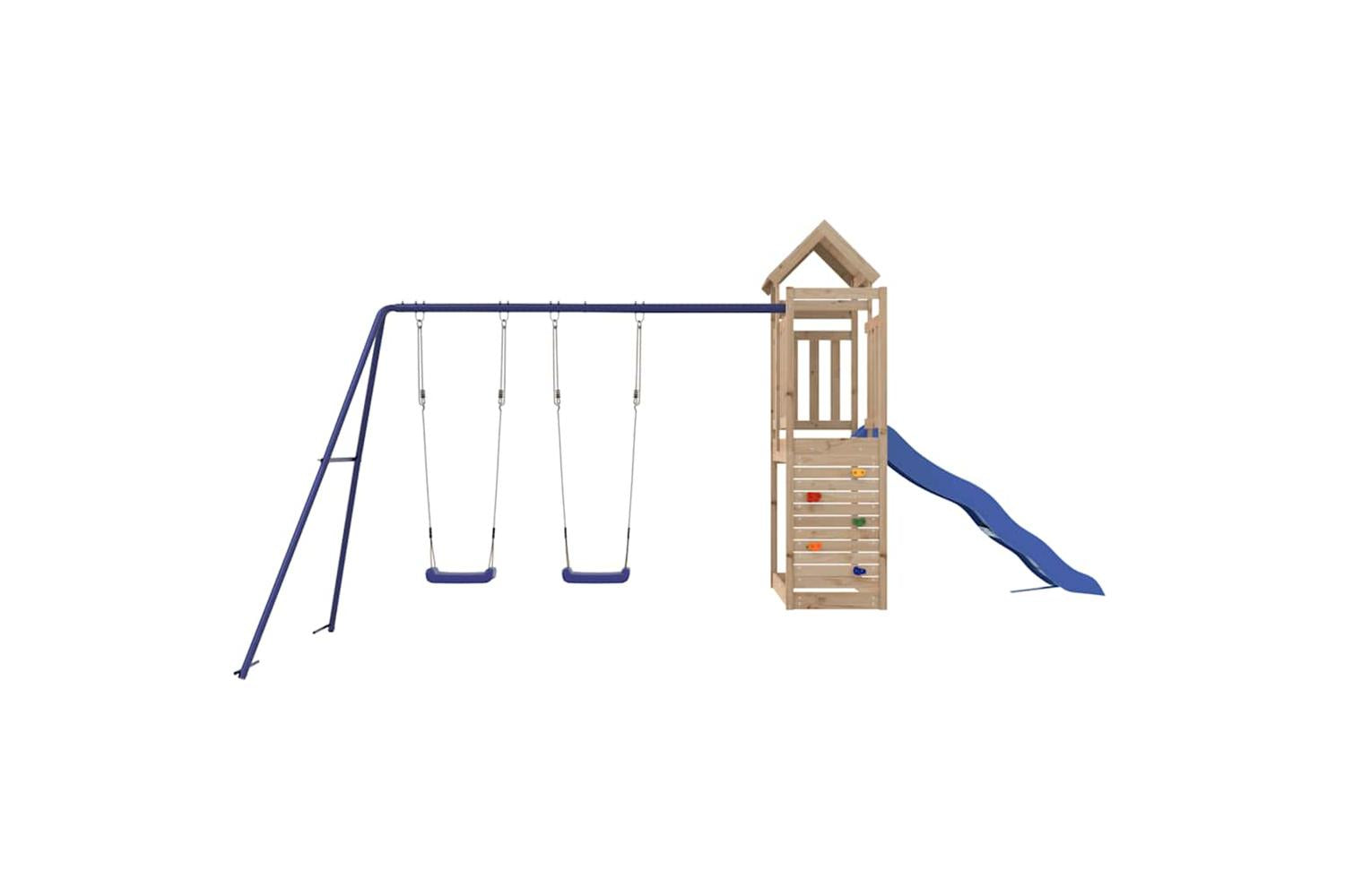 Vidaxl Outdoor Playset Solid Wood Pine-4