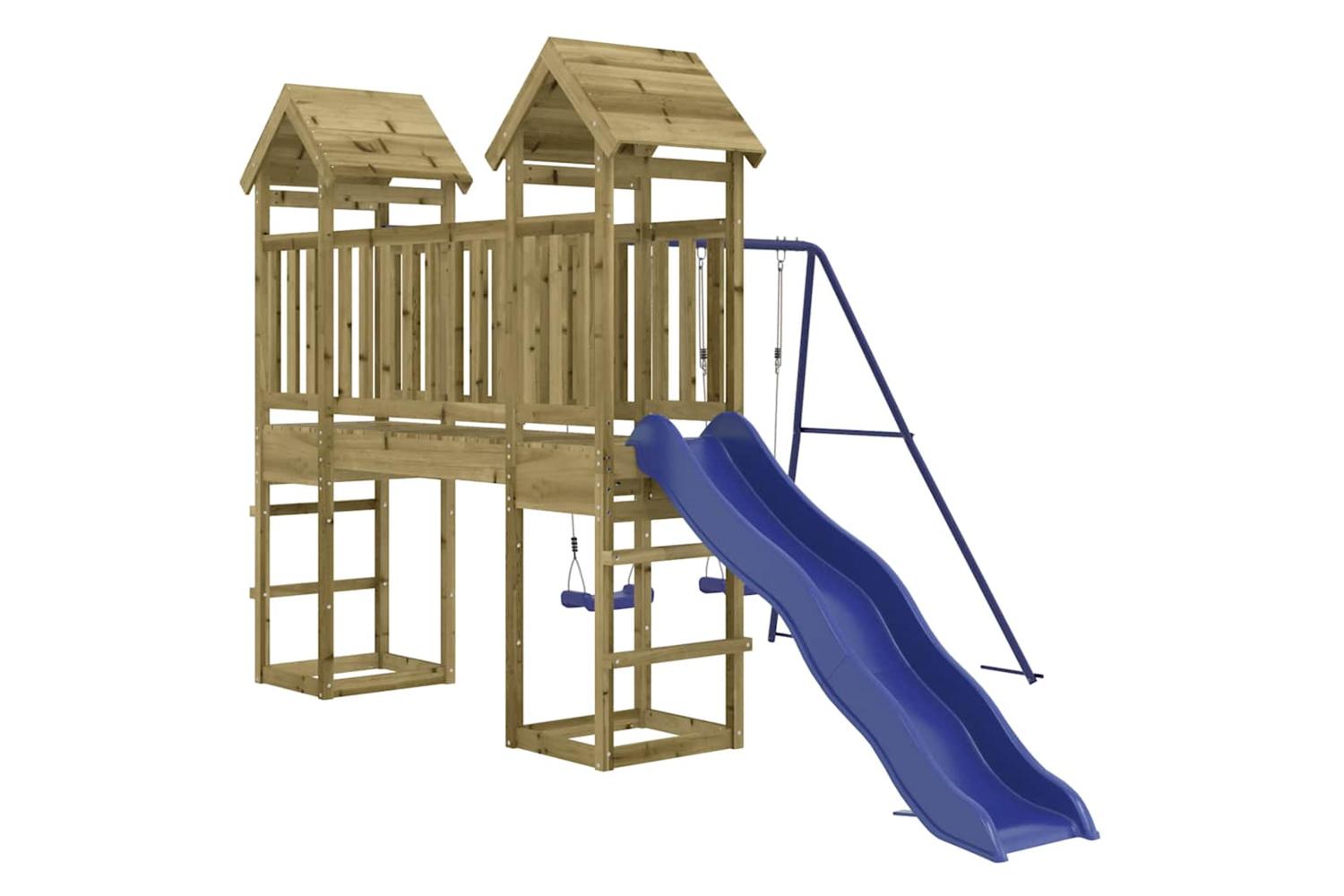 Vidaxl Outdoor Playset Impregnated Wood Pine-3