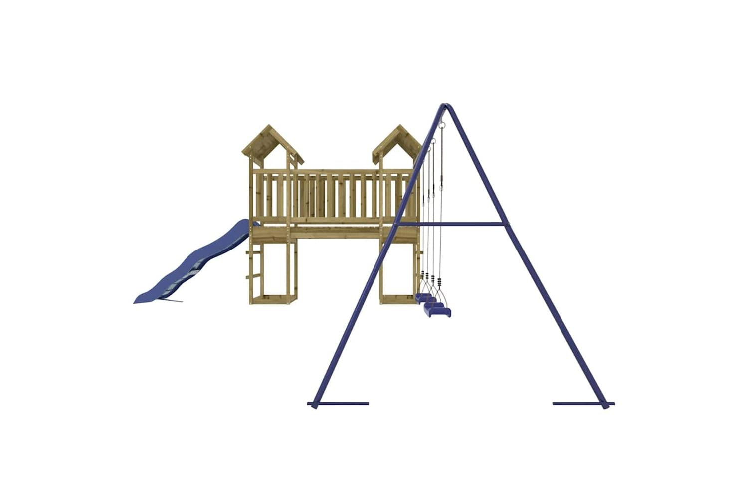 Vidaxl Outdoor Playset Impregnated Wood Pine-6