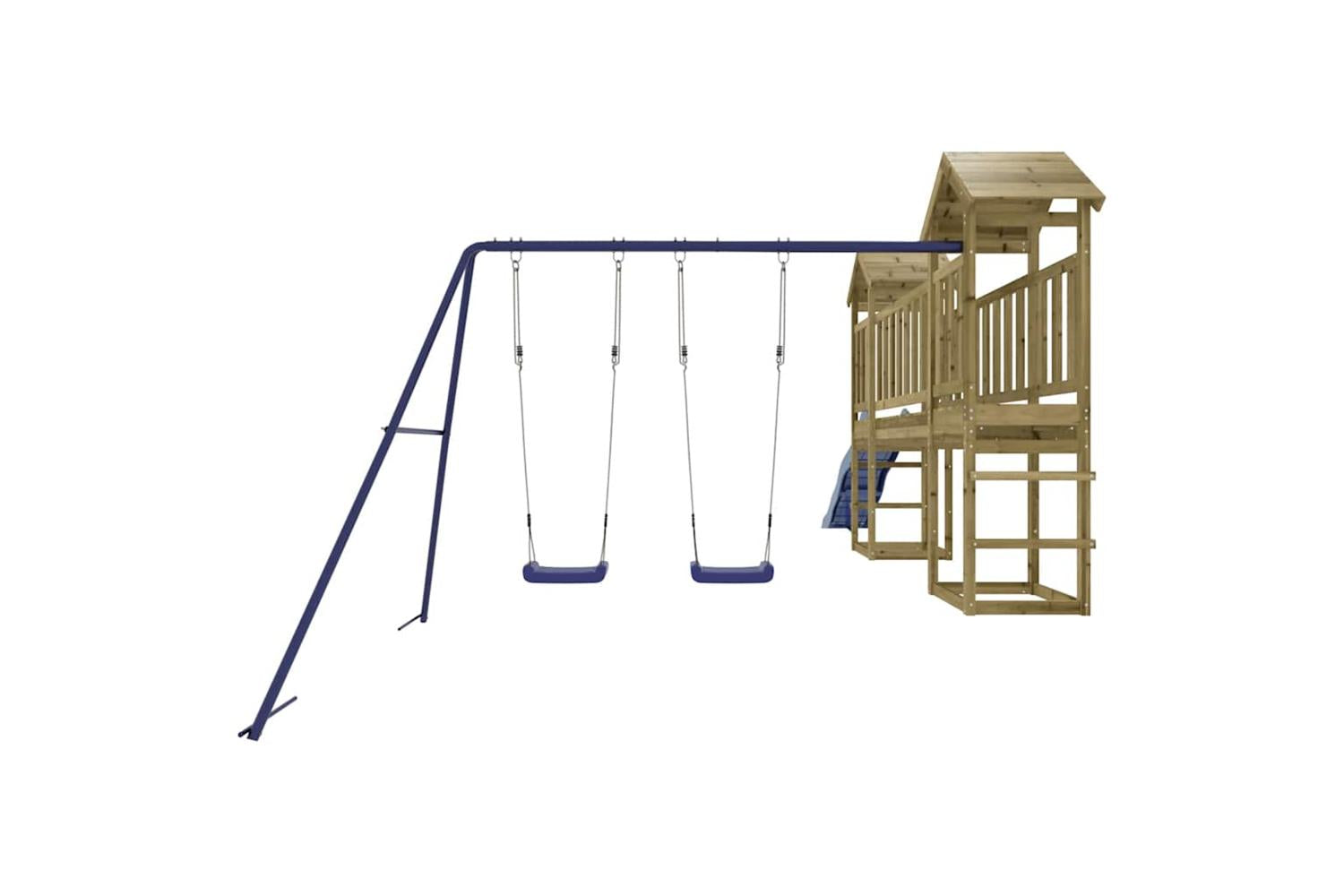 Vidaxl Outdoor Playset Impregnated Wood Pine-7