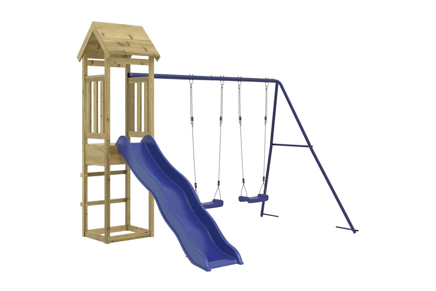 Vidaxl Outdoor Playset Impregnated Wood Pine
