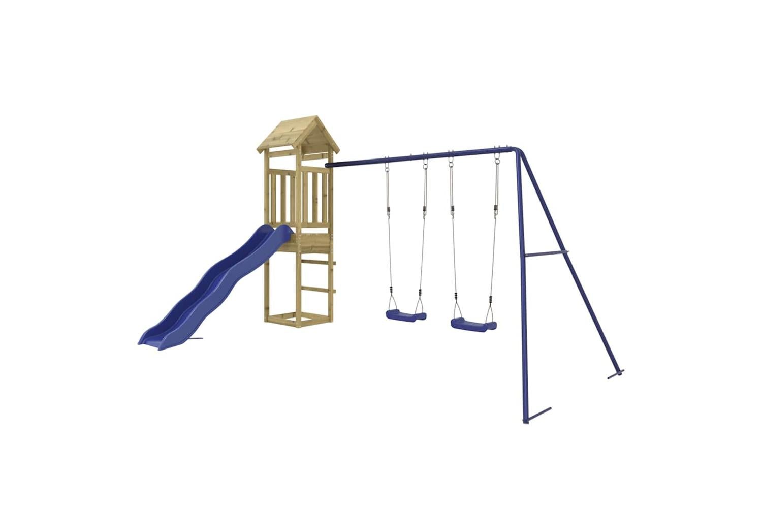 Vidaxl Outdoor Playset Impregnated Wood Pine-3