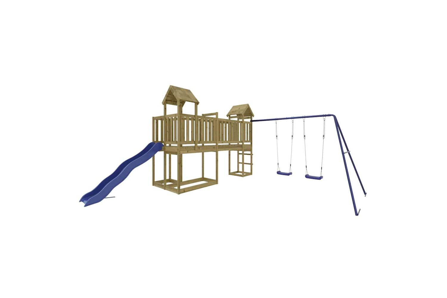 Vidaxl Outdoor Playset Impregnated Wood Pine-2