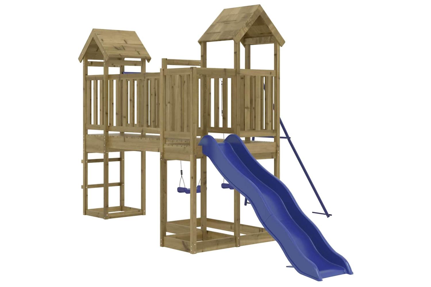 Vidaxl Outdoor Playset Impregnated Wood Pine-3