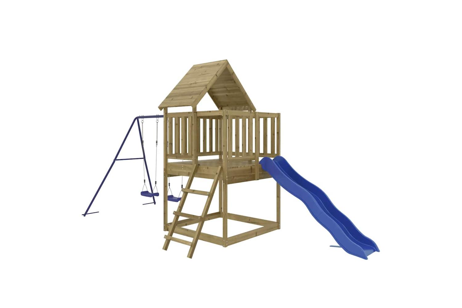 Vidaxl Outdoor Playset Impregnated Wood Pine-3