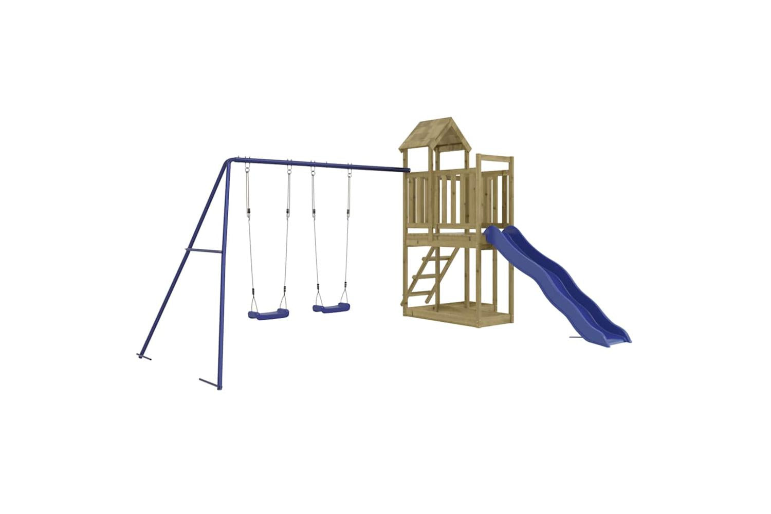 Vidaxl Outdoor Playset Impregnated Wood Pine