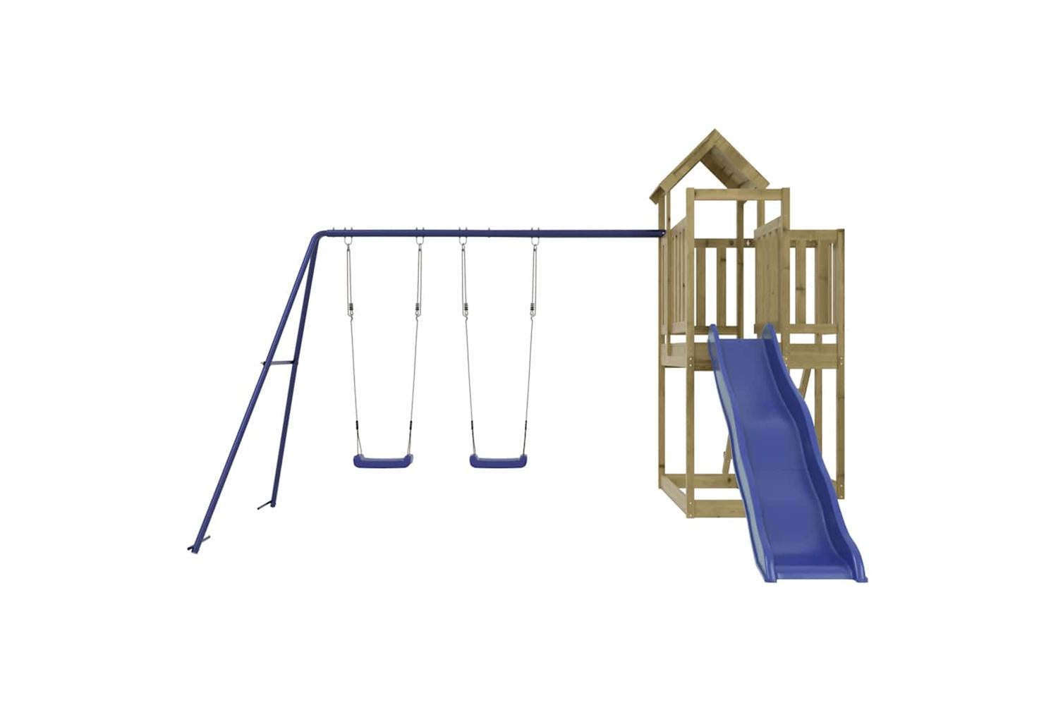 Vidaxl Outdoor Playset Impregnated Wood Pine-4