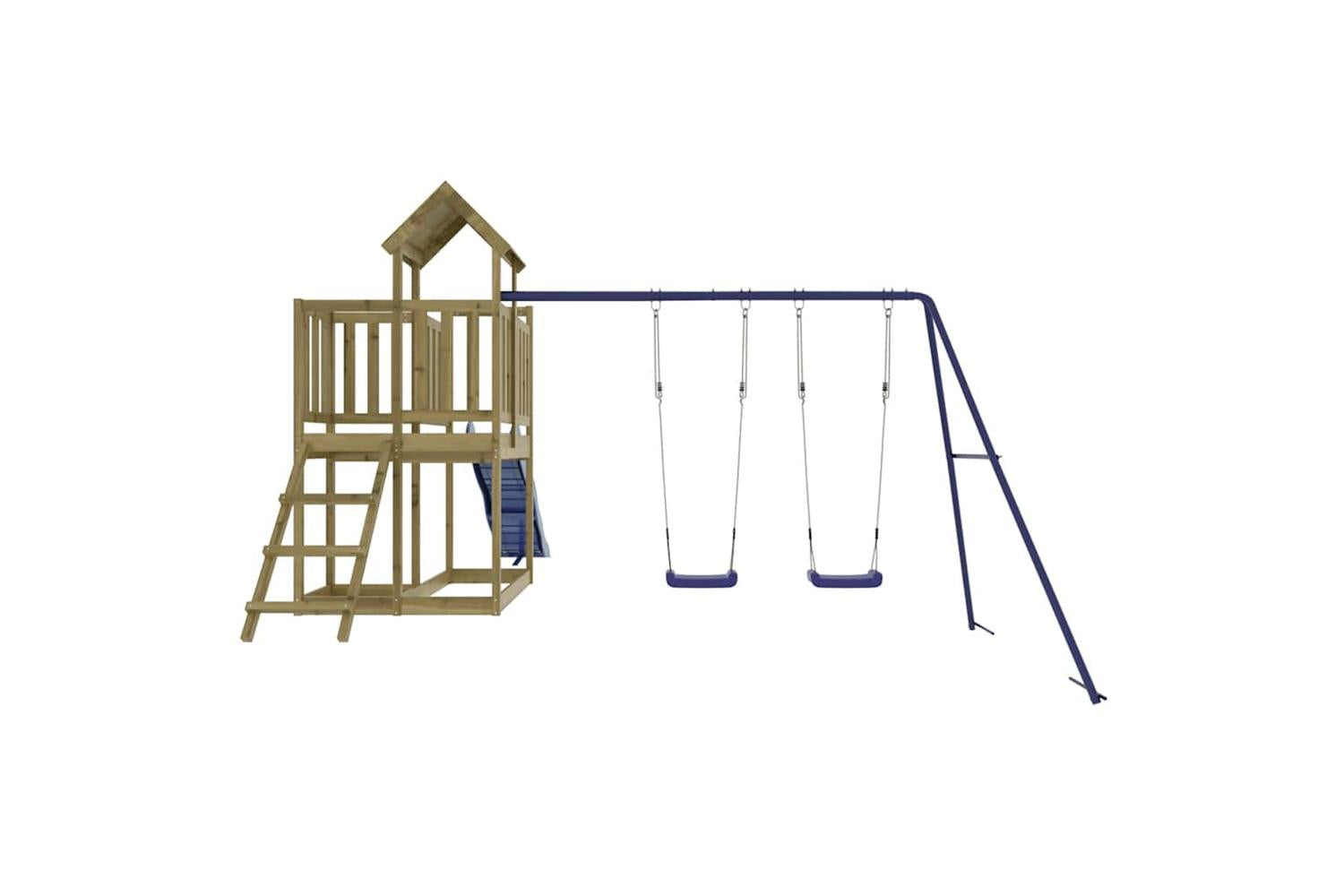 Vidaxl Outdoor Playset Impregnated Wood Pine-7