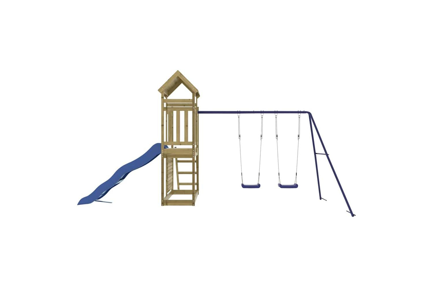 Vidaxl Outdoor Playset Impregnated Wood Pine-7