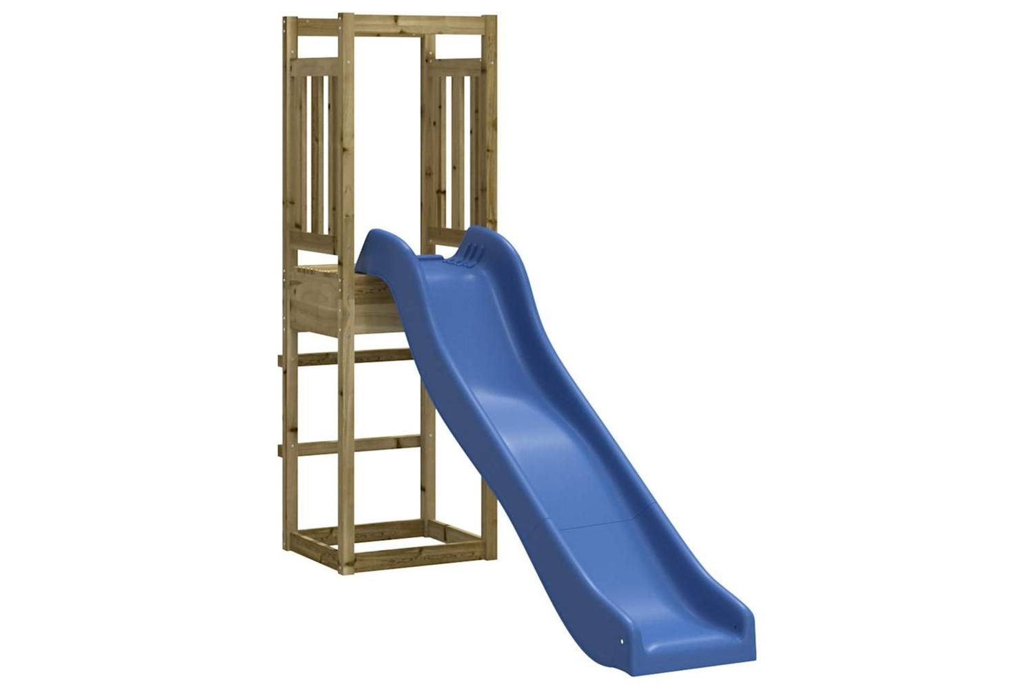 Vidaxl 3155944 Playhouse With Slide Impregnated Wood Pine