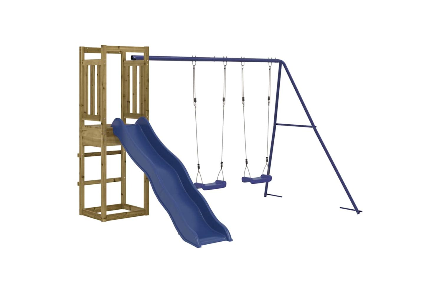 Vidaxl Outdoor Playset Impregnated Wood Pine-3