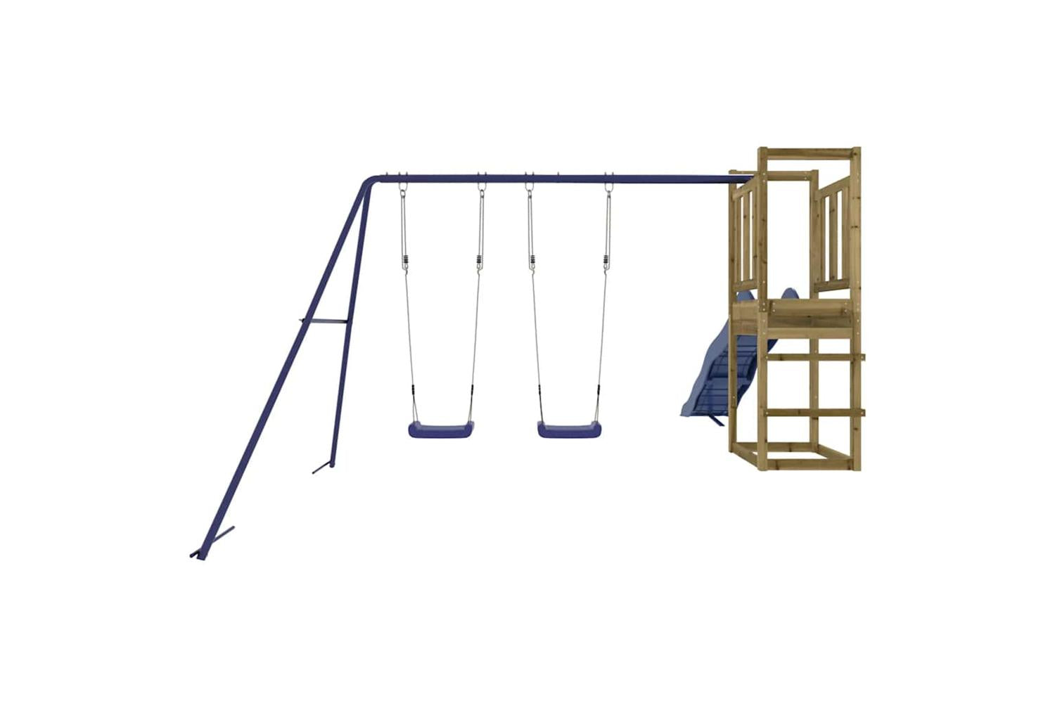 Vidaxl Outdoor Playset Impregnated Wood Pine-7