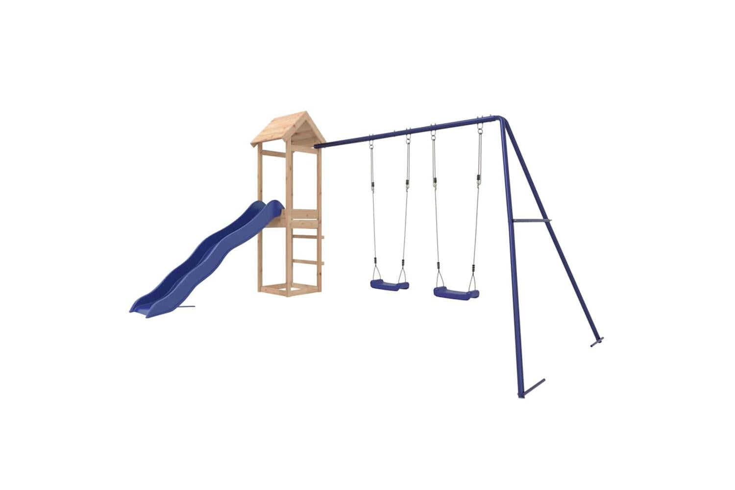 Vidaxl Outdoor Playset Solid Wood Pine-2