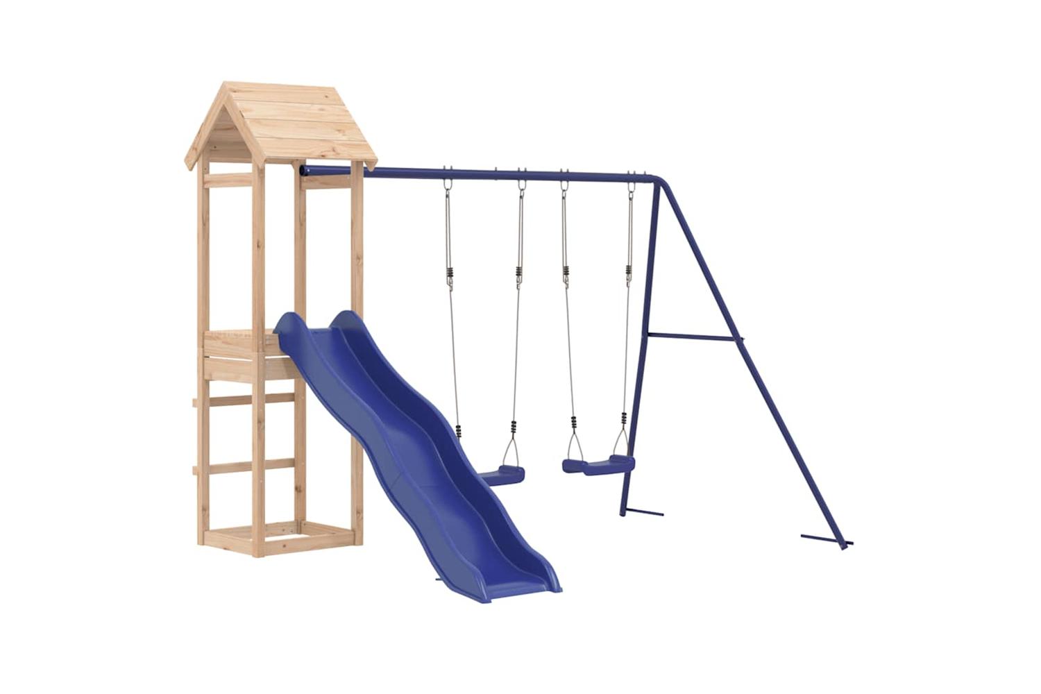 Vidaxl Outdoor Playset Solid Wood Pine-3