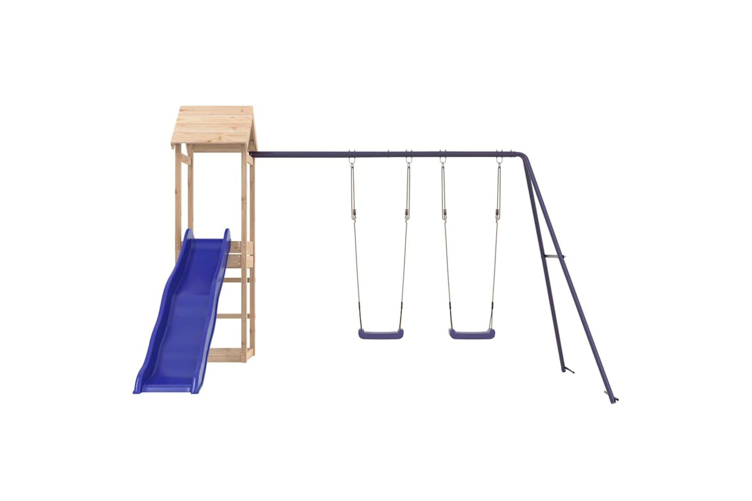 Vidaxl Outdoor Playset Solid Wood Pine-4