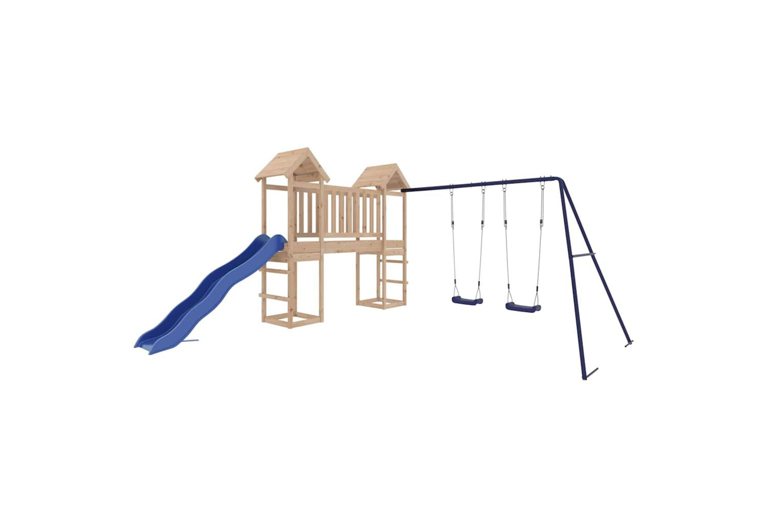 Vidaxl Outdoor Playset Solid Wood Pine