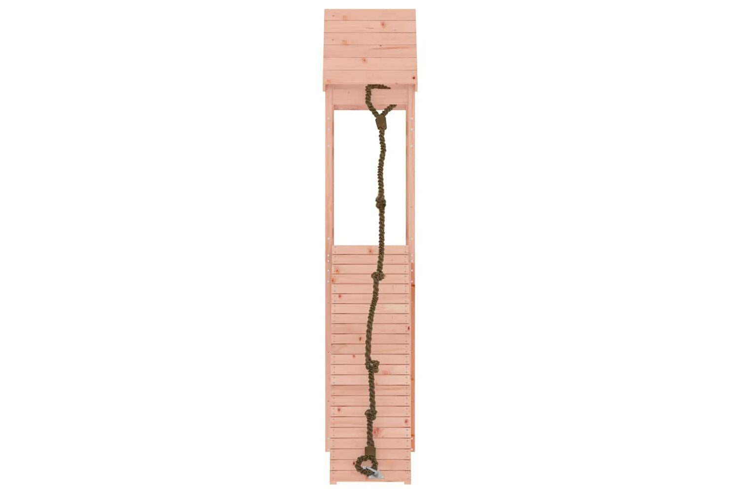Vidaxl 3156899 Playhouse With Climbing Wall Solid Wood Douglas-4