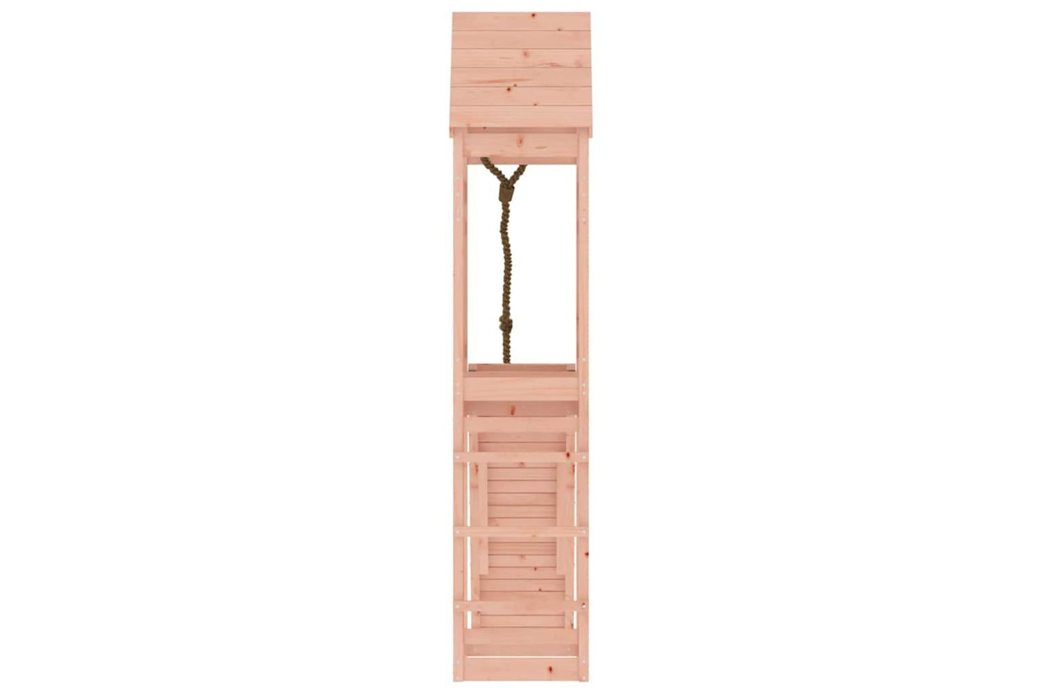 Vidaxl 3156899 Playhouse With Climbing Wall Solid Wood Douglas-5