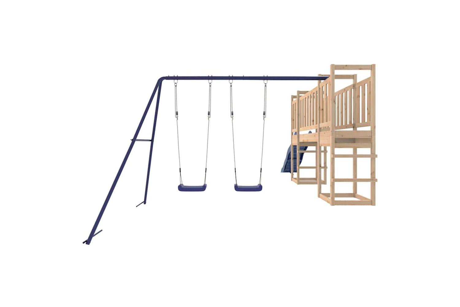 Vidaxl Outdoor Playset Solid Wood Pine-7