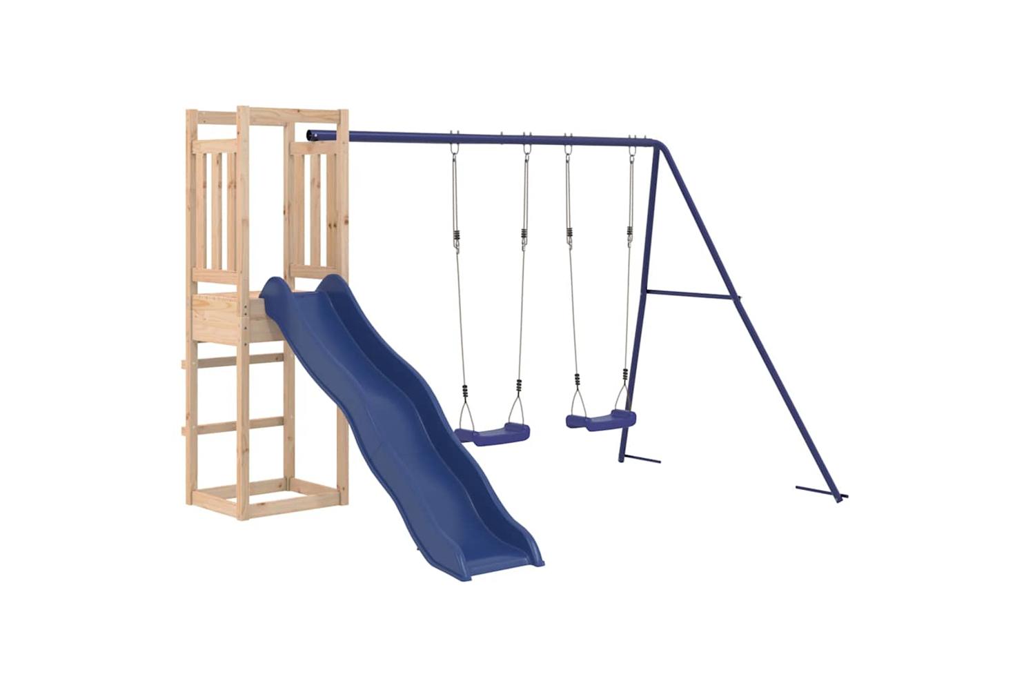Vidaxl Outdoor Playset Solid Wood Pine-2