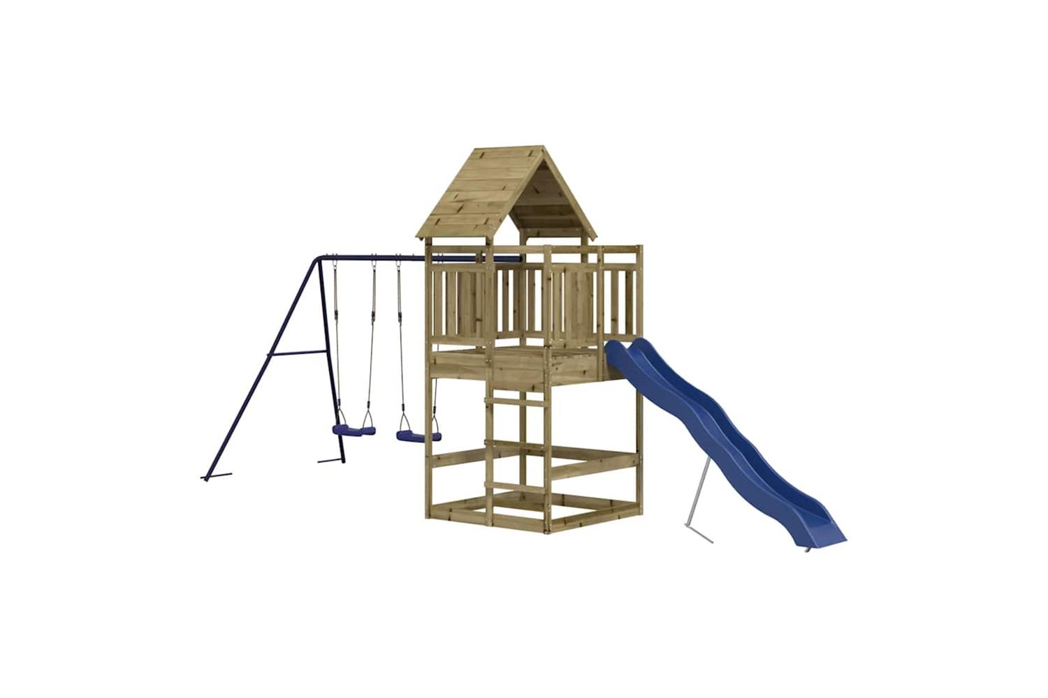Vidaxl 3157020 Outdoor Playset Impregnated Wood Pine-4