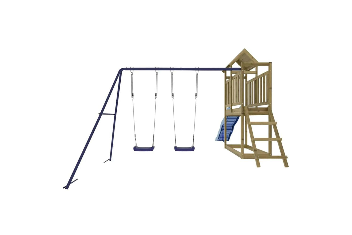 Vidaxl Outdoor Playset Impregnated Wood Pine-7