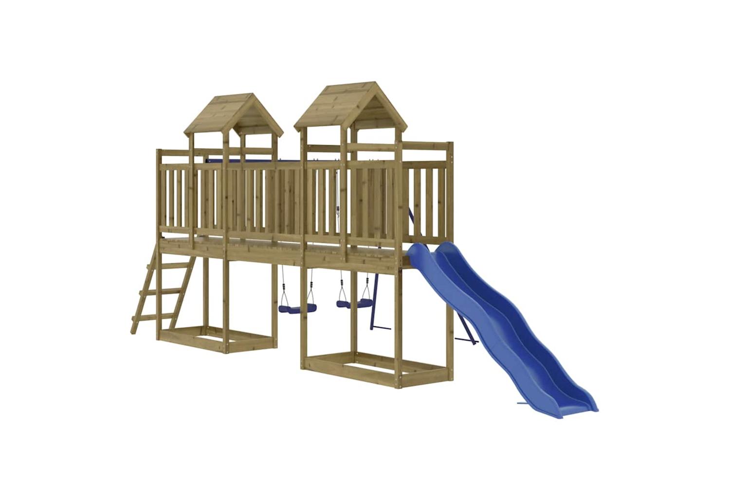 Vidaxl Outdoor Playset Impregnated Wood Pine-3
