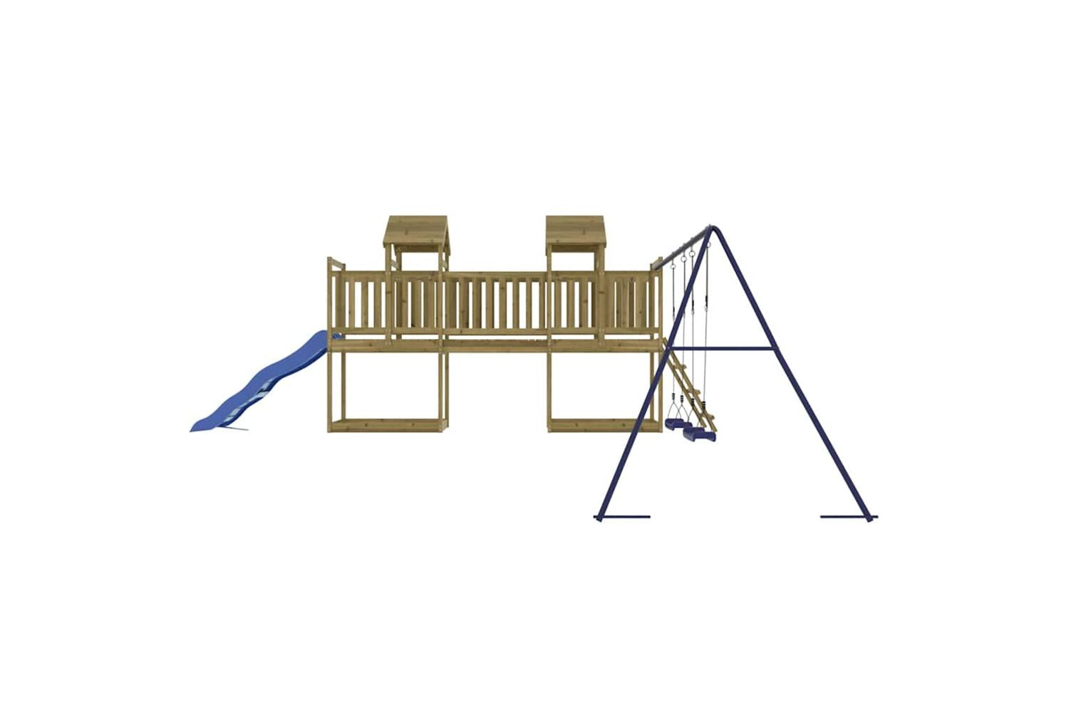 Vidaxl Outdoor Playset Impregnated Wood Pine-6