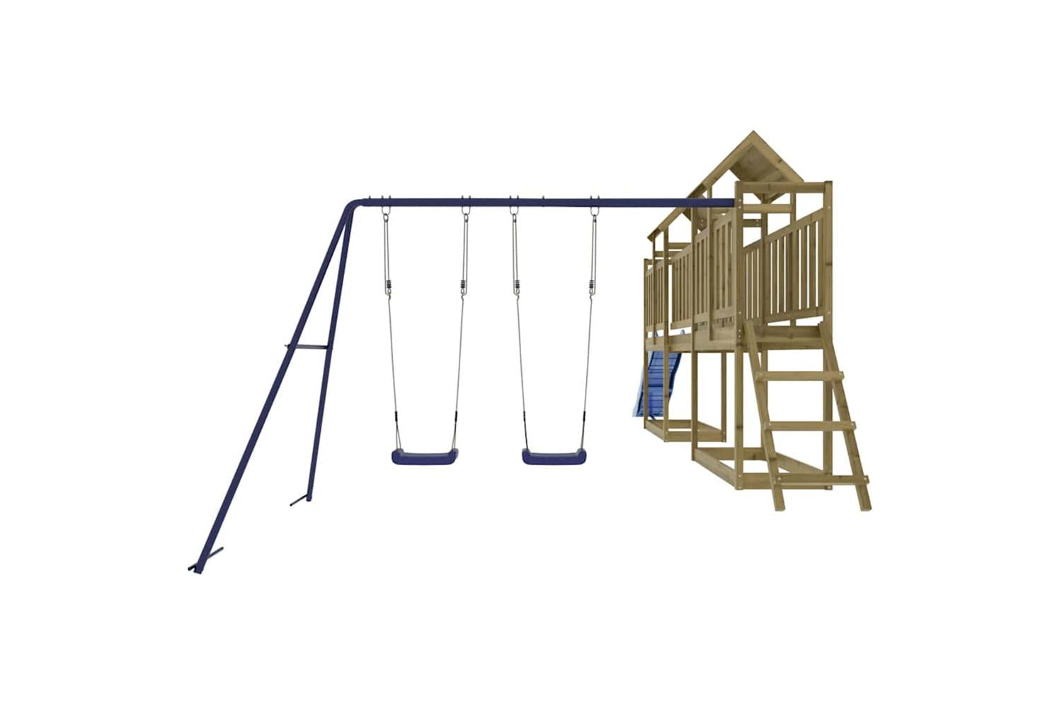 Vidaxl Outdoor Playset Impregnated Wood Pine-7