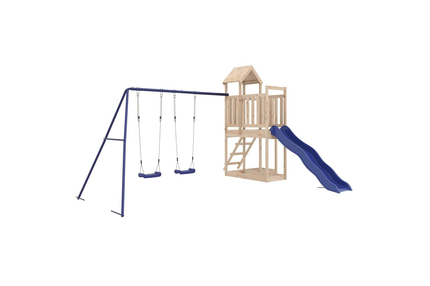 Vidaxl Outdoor Playset Solid Wood Pine