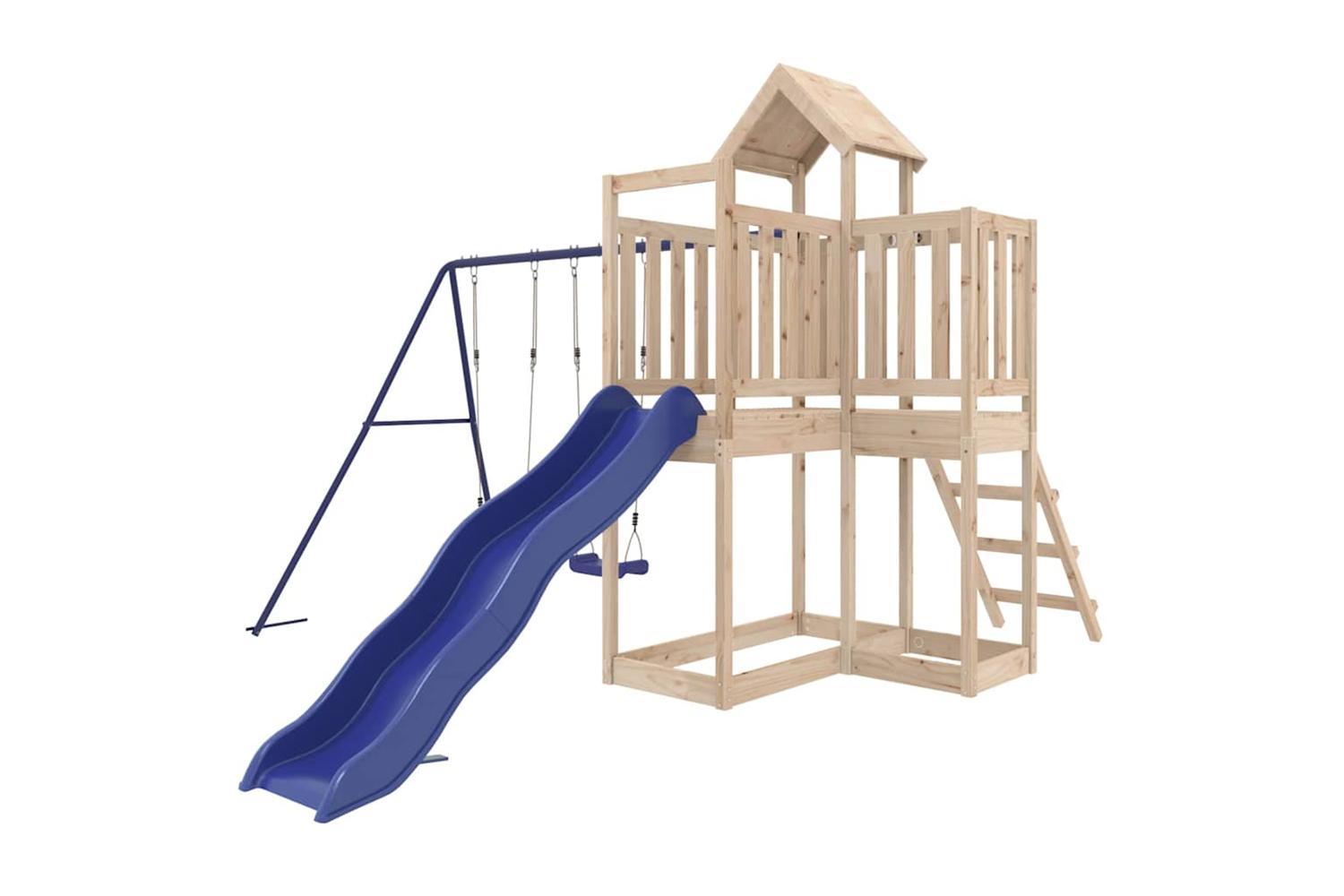 Vidaxl Outdoor Playset Solid Wood Pine-3