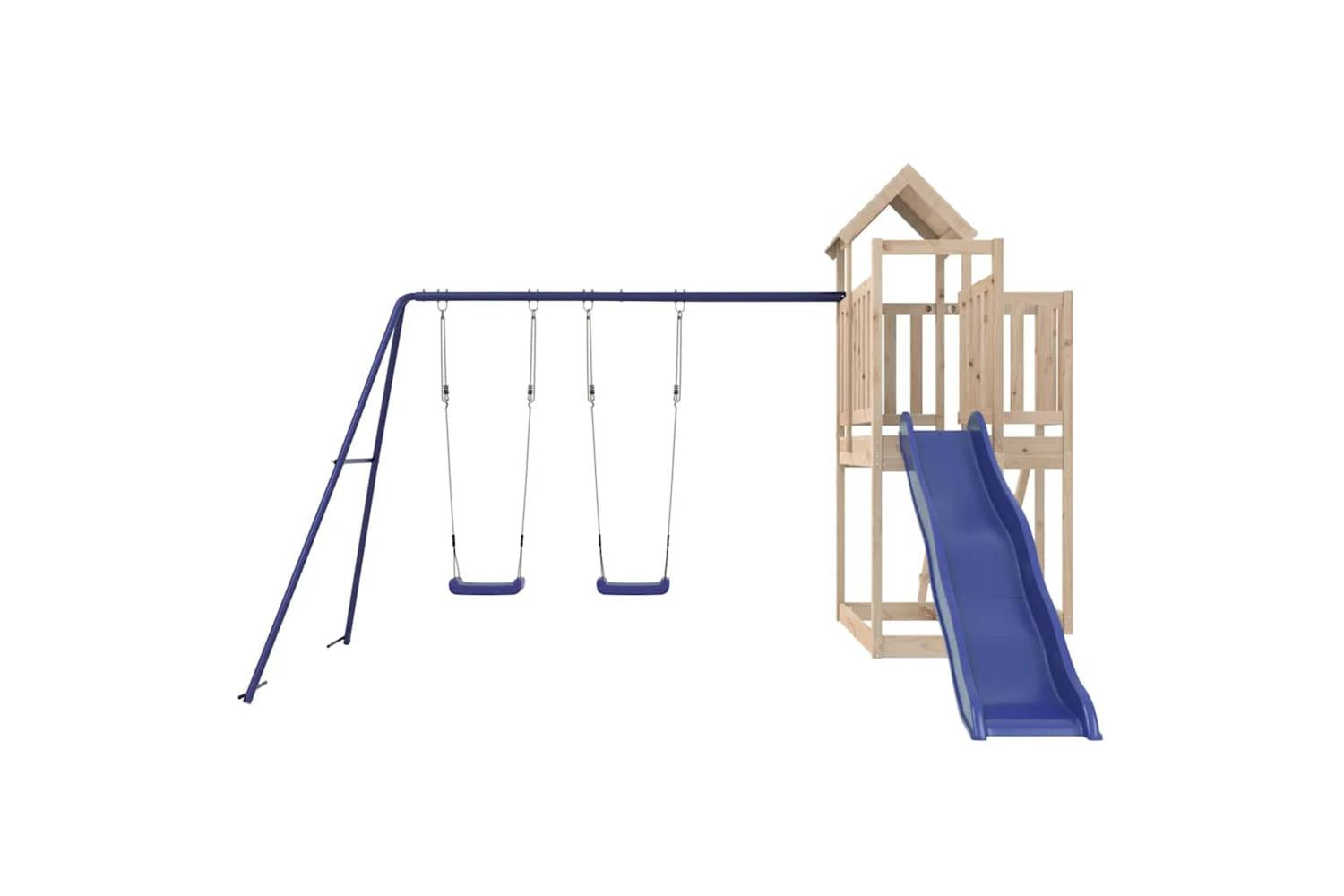 Vidaxl Outdoor Playset Solid Wood Pine-4
