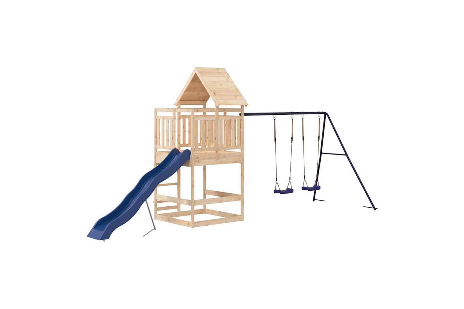 Vidaxl 3157018 Outdoor Playset Solid Wood Pine-2
