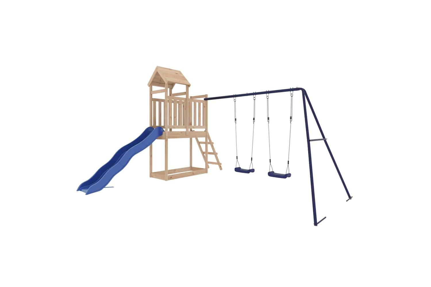 Vidaxl Outdoor Playset Solid Wood Pine
