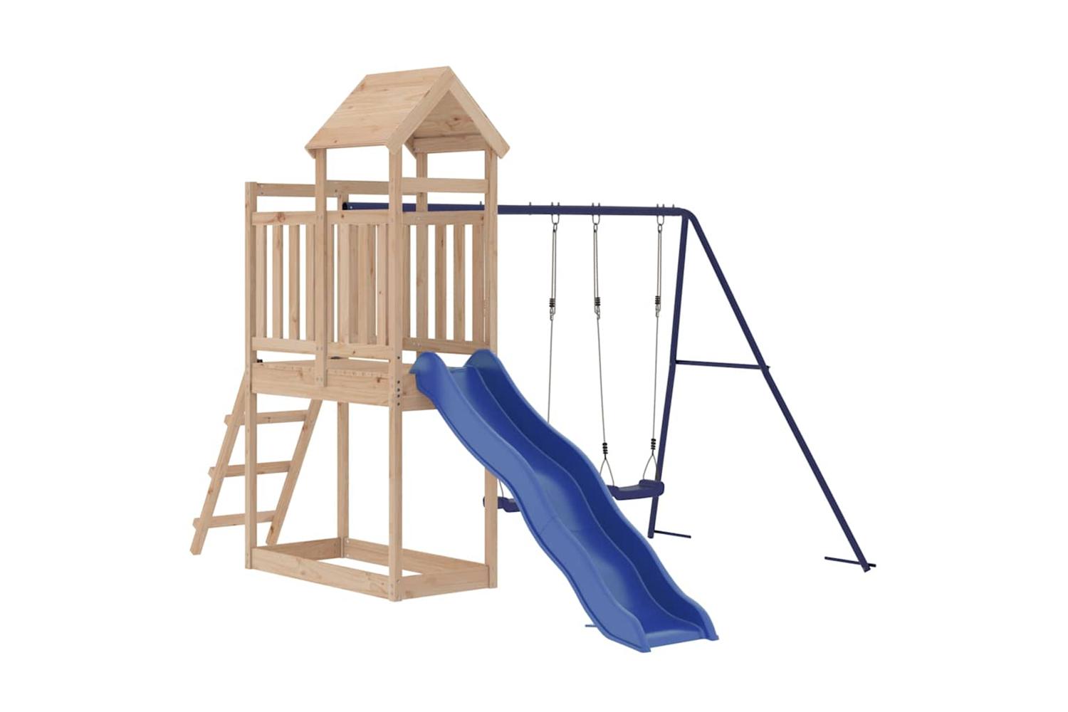 Vidaxl Outdoor Playset Solid Wood Pine-3