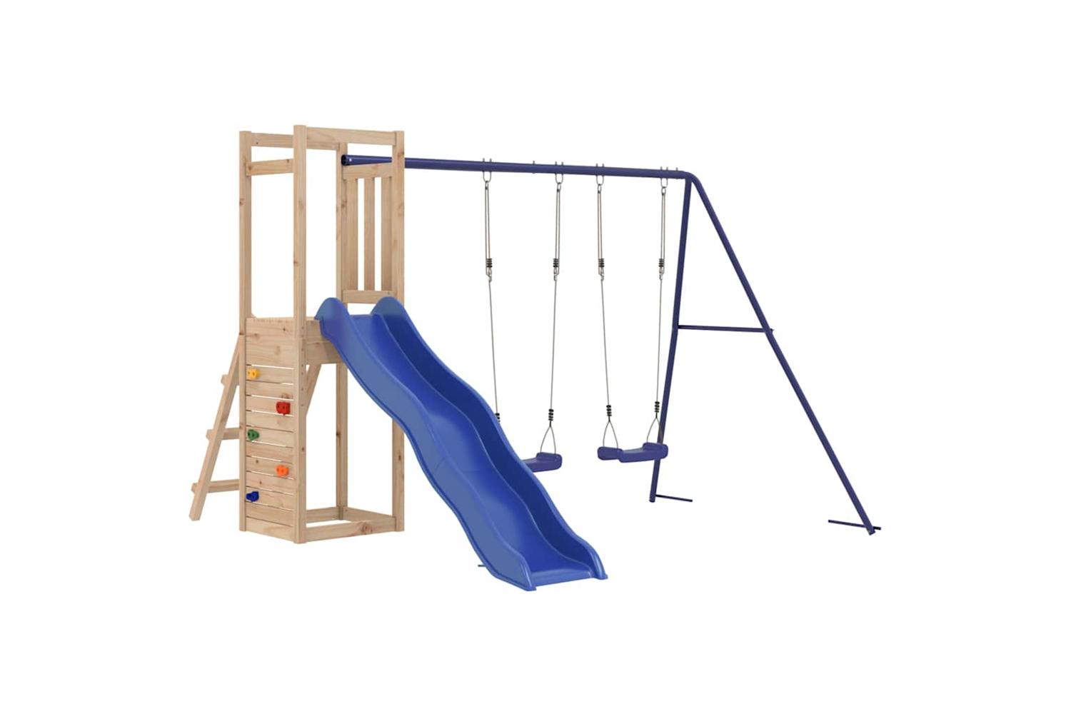 Vidaxl Outdoor Playset Solid Wood Pine-2