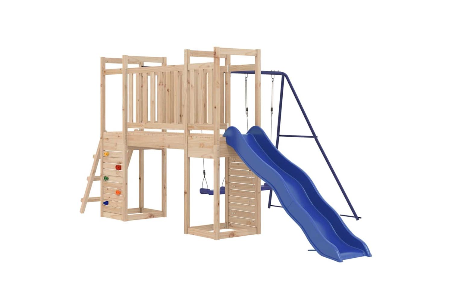 Vidaxl Outdoor Playset Solid Wood Pine