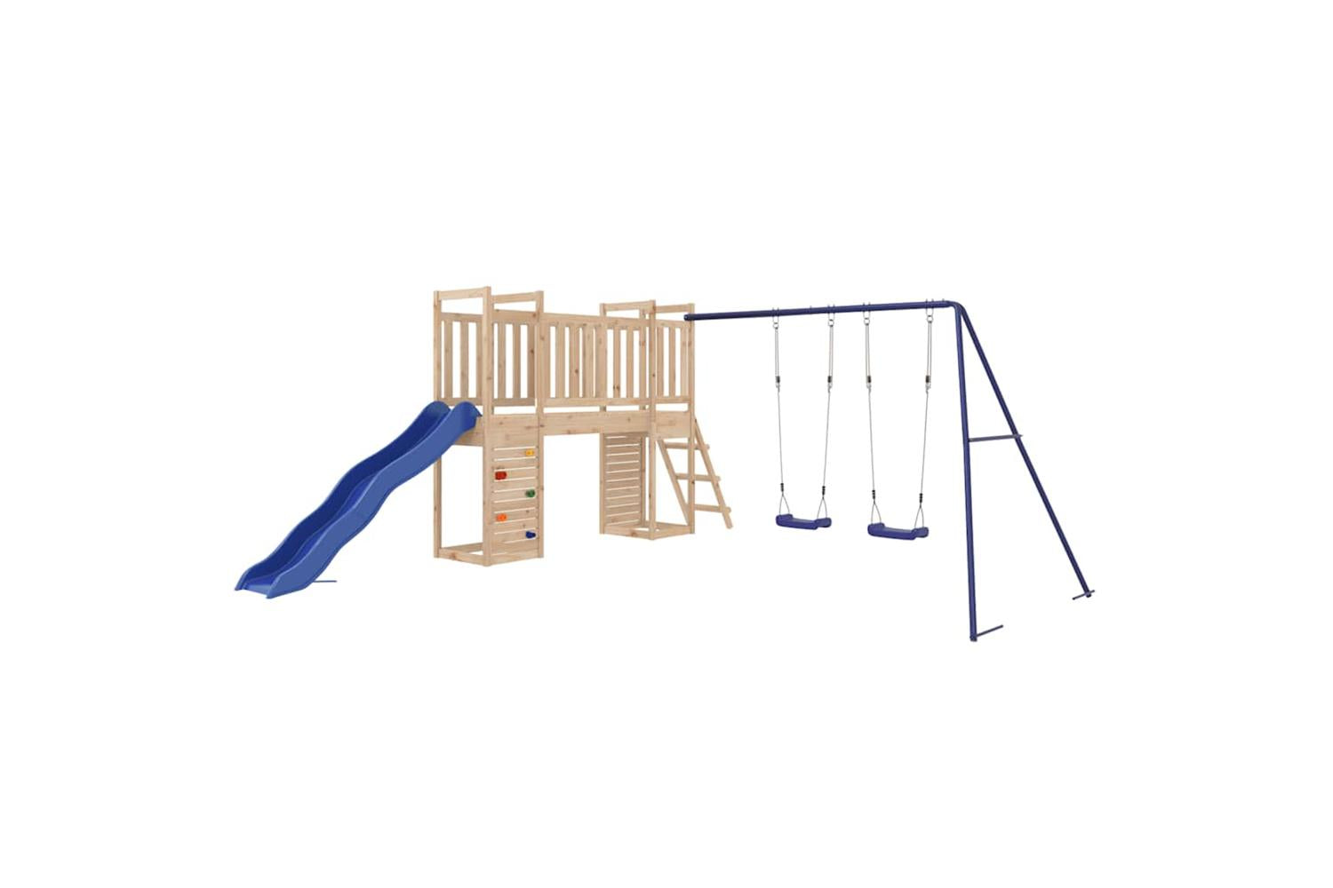 Vidaxl Outdoor Playset Solid Wood Pine-3