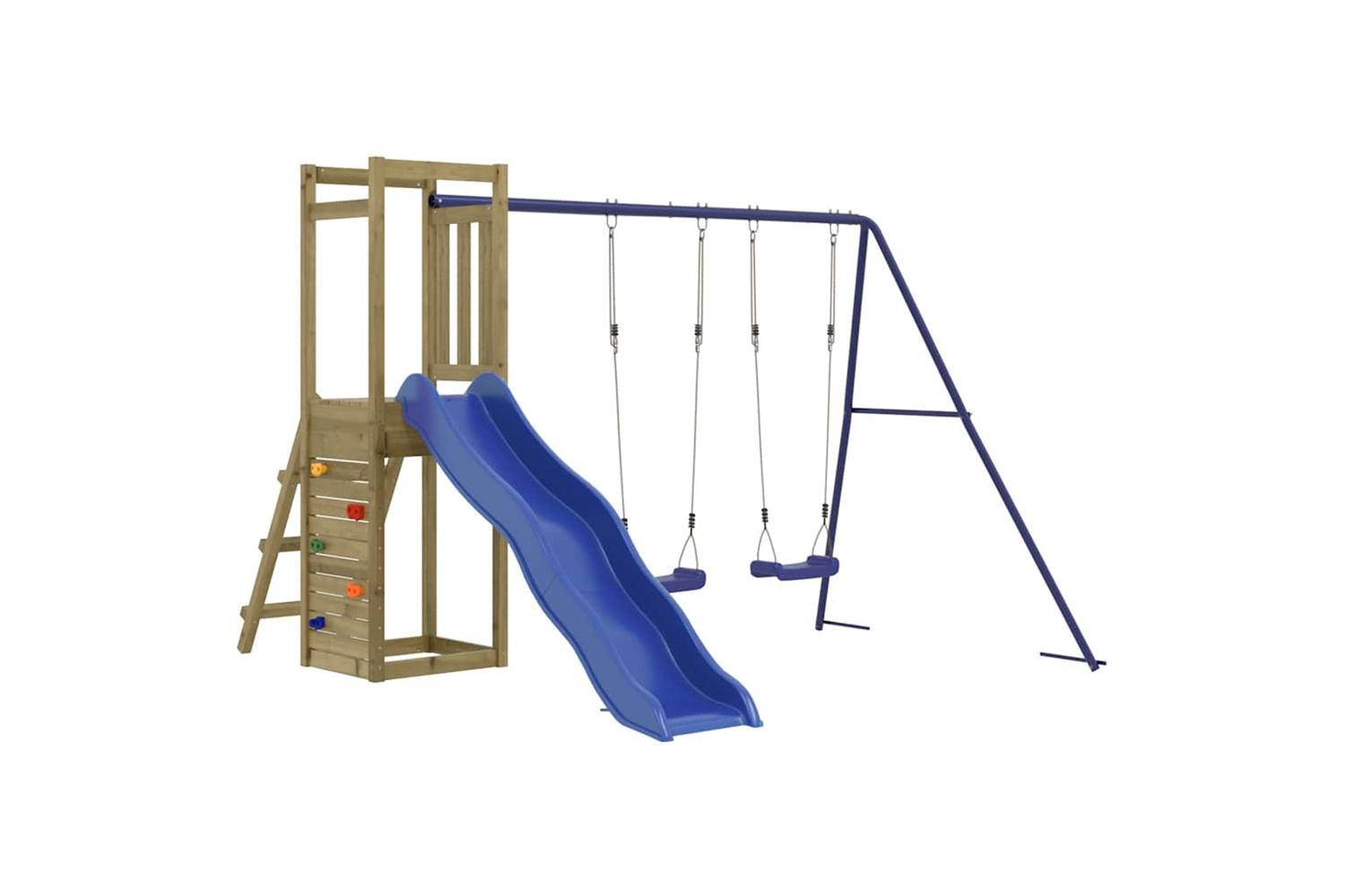 Vidaxl Outdoor Playset Impregnated Wood Pine