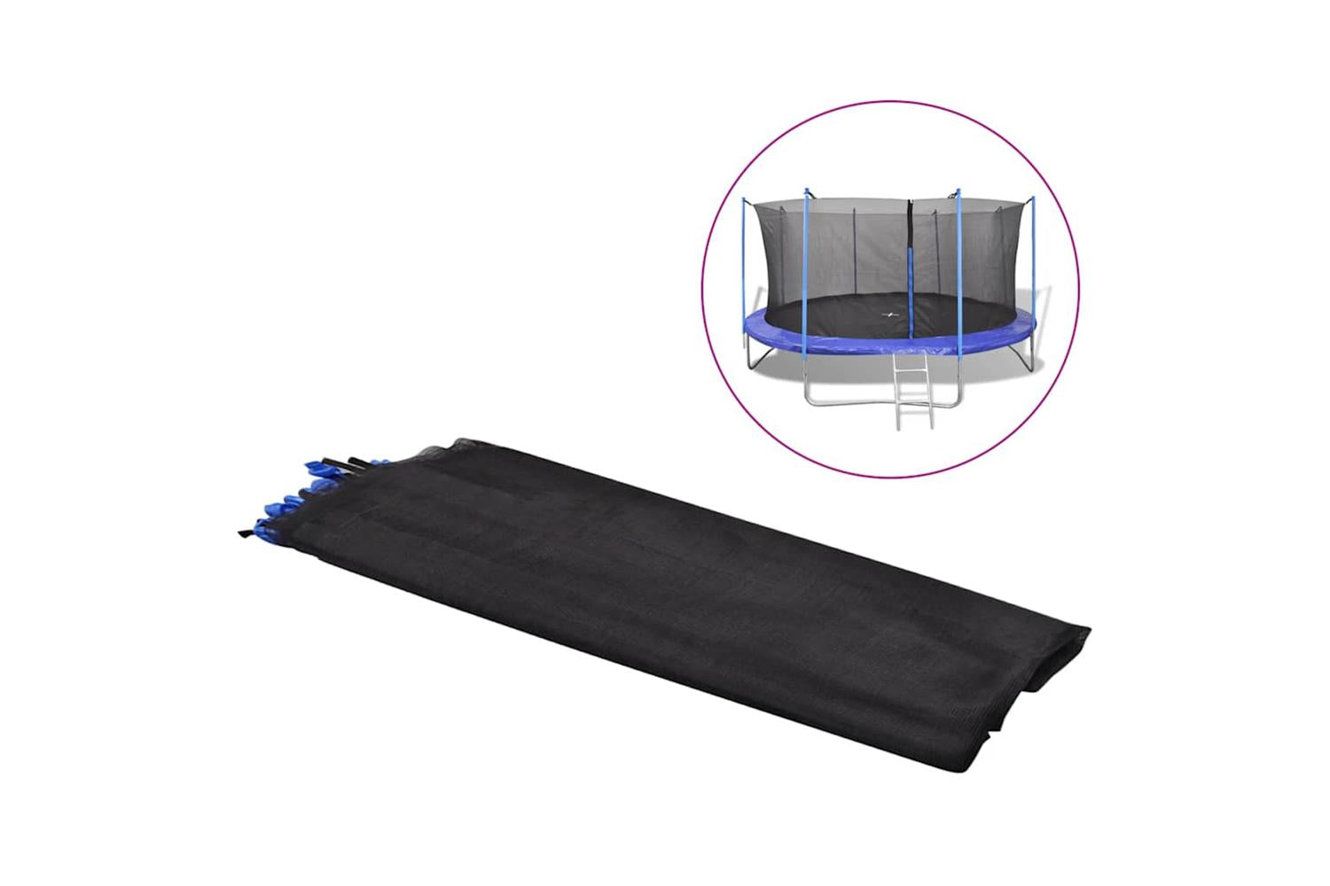 Vidaxl 142098 Safety Net For 3.66 M Round Trampoline