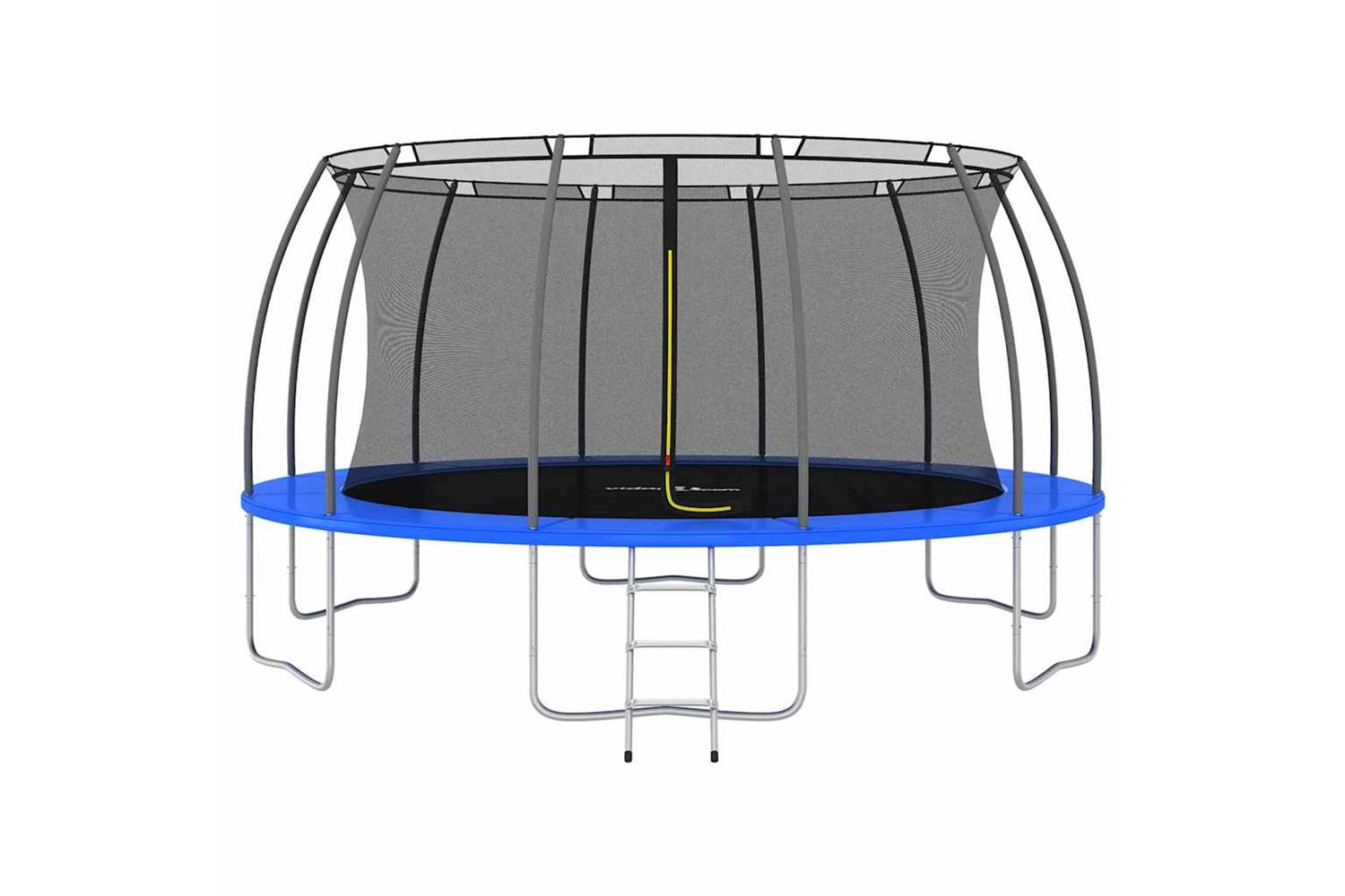 Vidaxl Trampoline Set Round 488x90 Cm 150 Kg-2