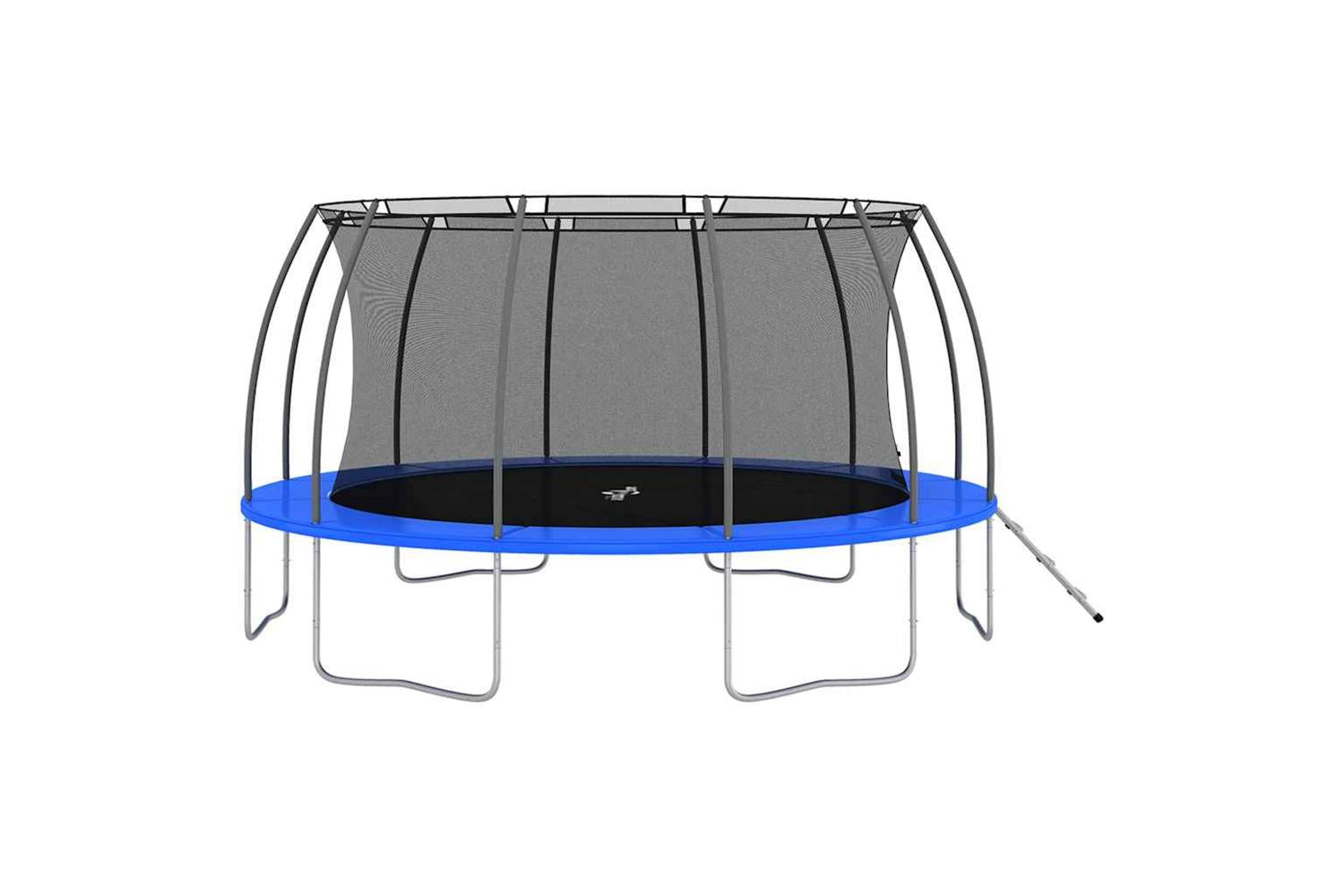 Vidaxl Trampoline Set Round 488x90 Cm 150 Kg-3