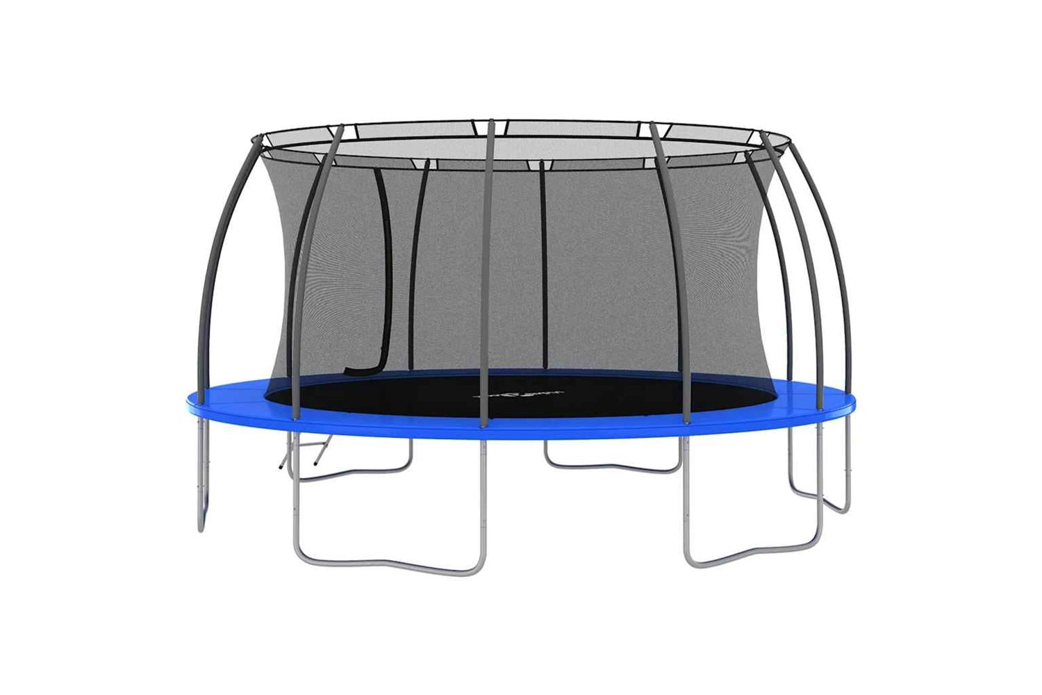 Vidaxl Trampoline Set Round 488x90 Cm 150 Kg-4