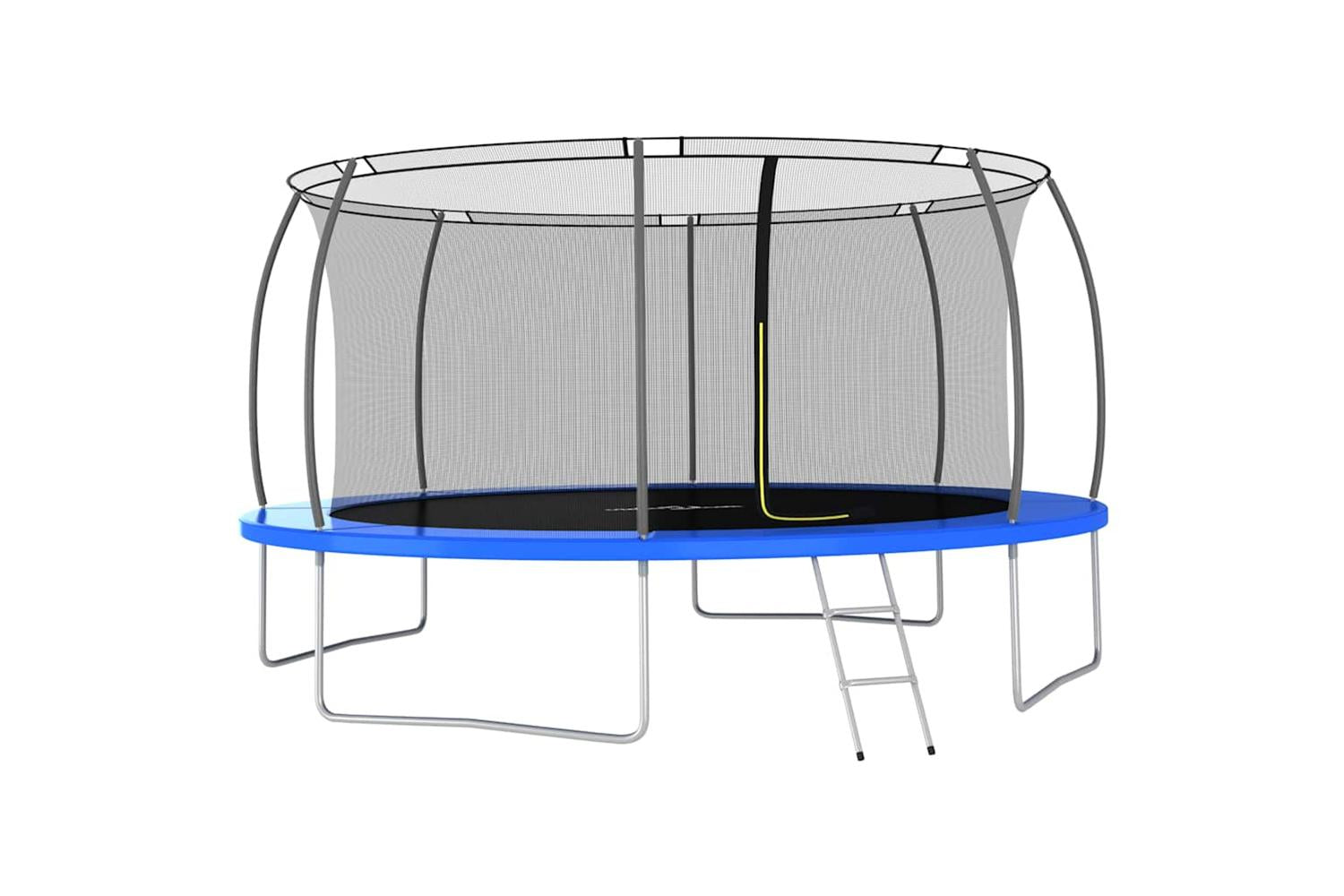 Vidaxl Trampoline Set Round 460x80 Cm 150 Kg