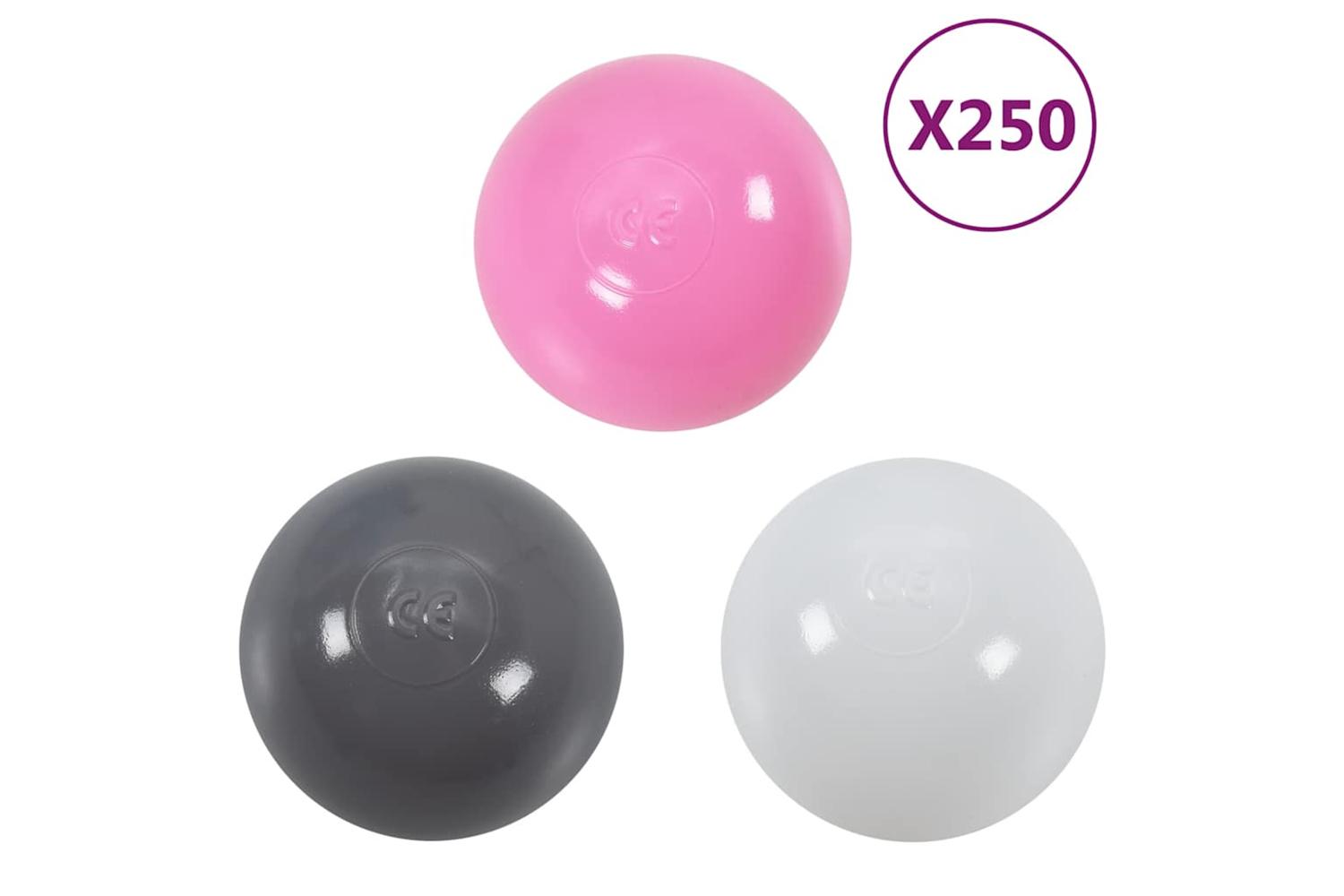 Vidaxl Play Balls 250 Pcs Multicolour-2