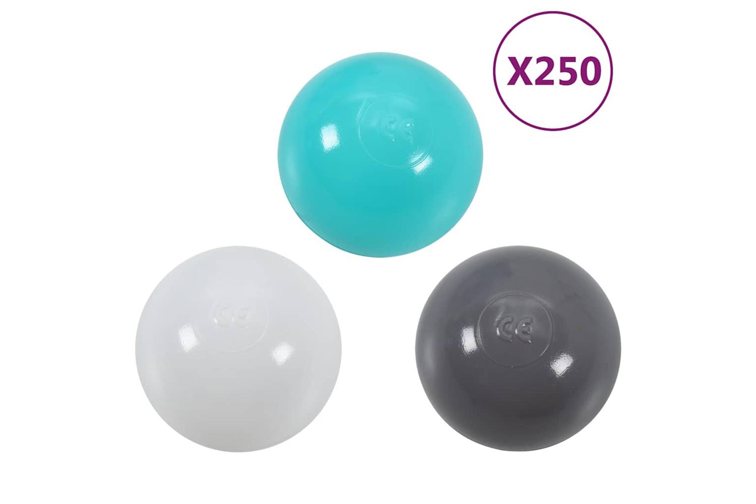 Vidaxl Play Balls 250 Pcs Multicolour-2