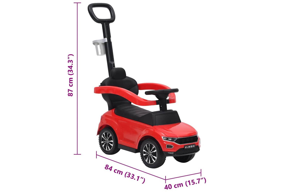 Vidaxl Step Car Volkswagen T-roc Red-10