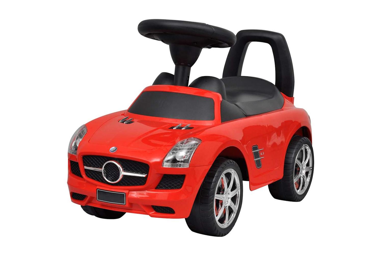 Vidaxl Foot-powered Kids Car Red
