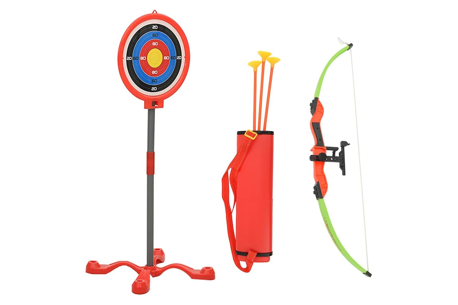 Vidaxl Children Bow And Arrow Archery Set With Target