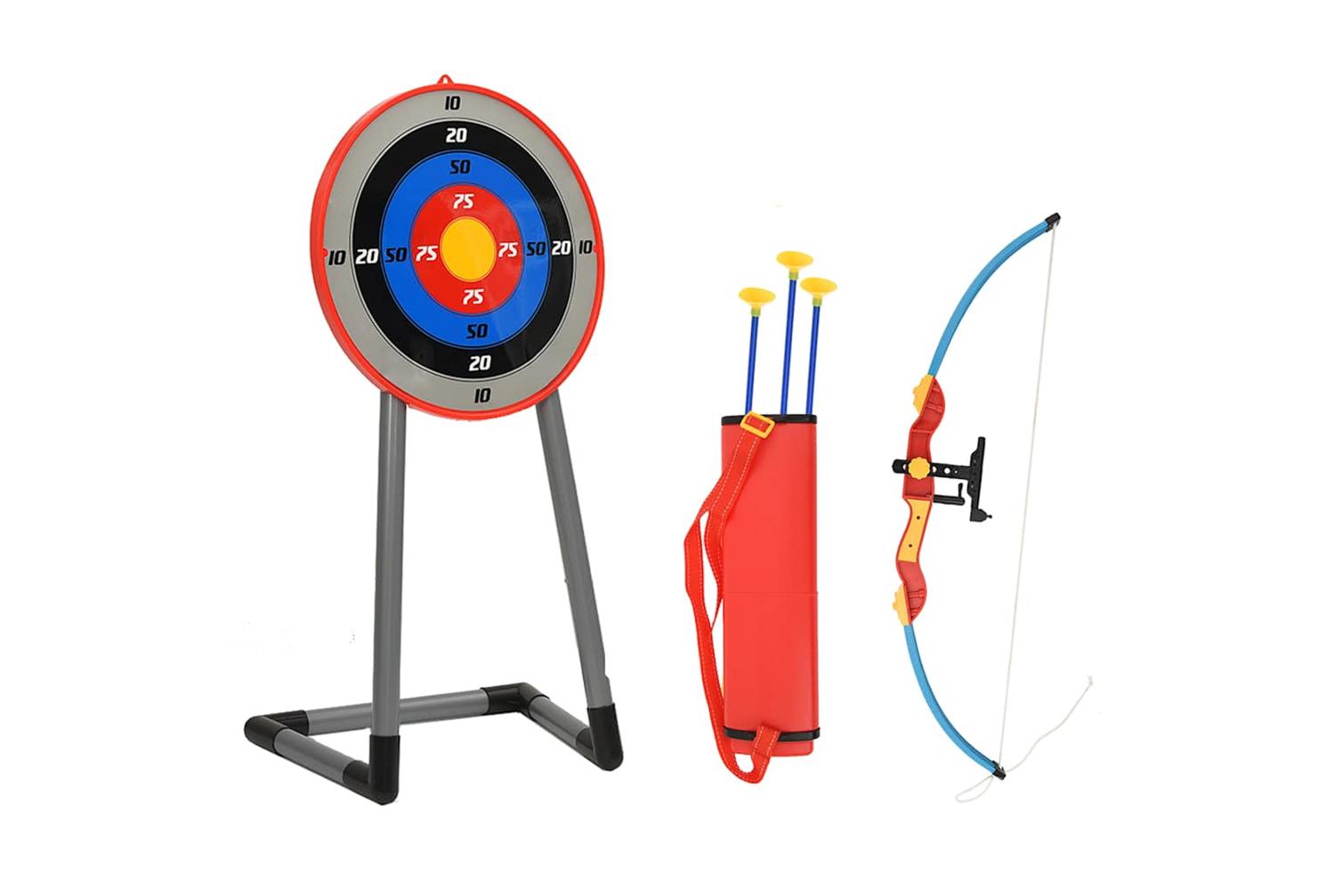 Vidaxl Children Bow And Arrow Archery Set With Target